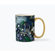 Title: Rifle Paper Co. Peacock Porcelain Mug