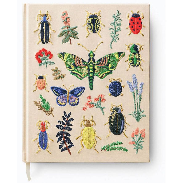 Rifle Paper Co. Curio Embroidered Sketchbook