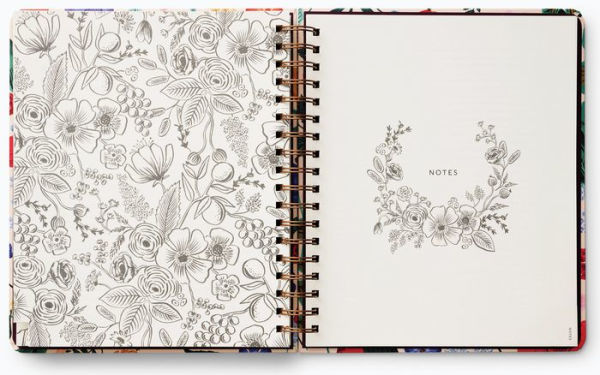 Rifle Paper Co. 17-Month Flores 2024 Covered Planner
