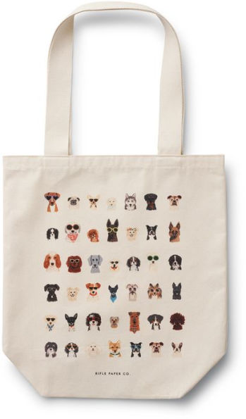 Dog Days Canvas Tote Bag