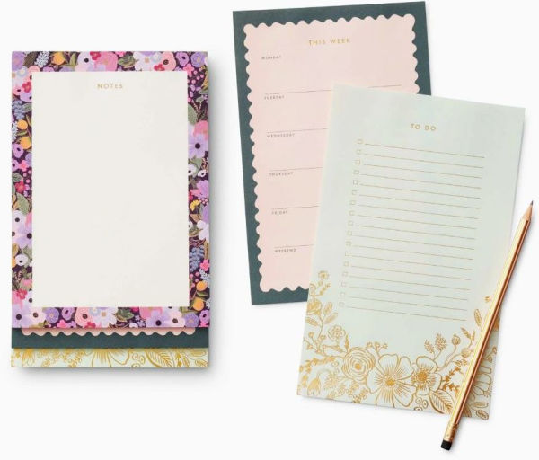 Garden Party Tiered Notepad