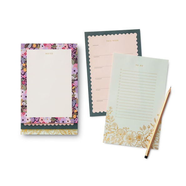 Garden Party Tiered Notepad