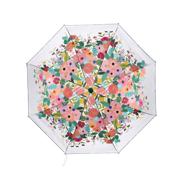 Garden Party Clear Umbrella