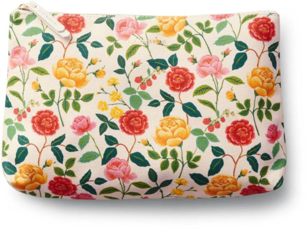 Roses Zippered Pouch Set