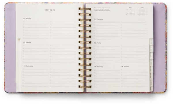 2025 Mimi Mini 17-Month Covered Spiral Planner