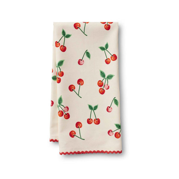 Cherries Tea Towel