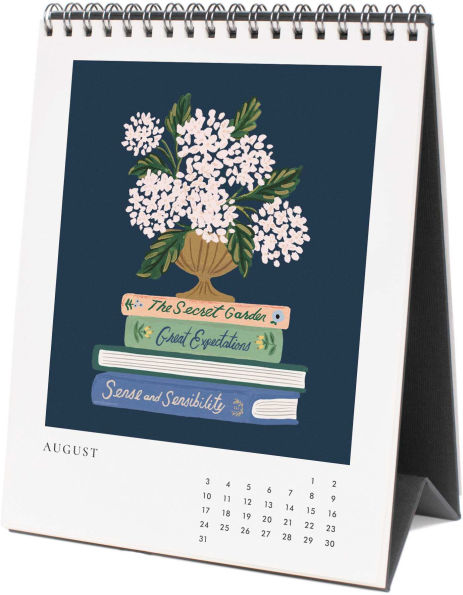 2025 Flower Studies Desk Calendar