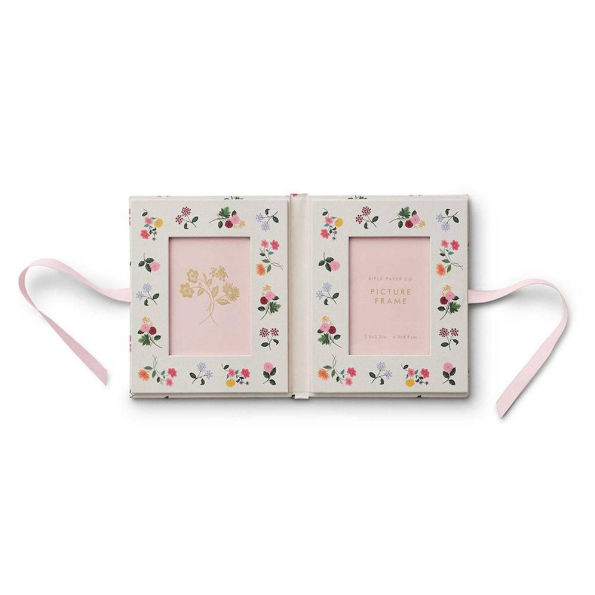 Ditsy Dahlia Folio Paper Wrapped Picture Frame