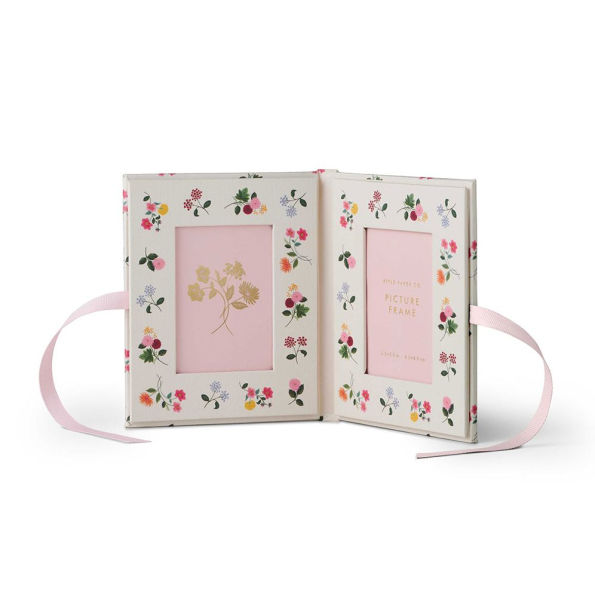 Ditsy Dahlia Folio Paper Wrapped Picture Frame