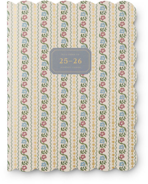 2025-2026 Delphine 12-Month Academic Appointment Notebook Planner
