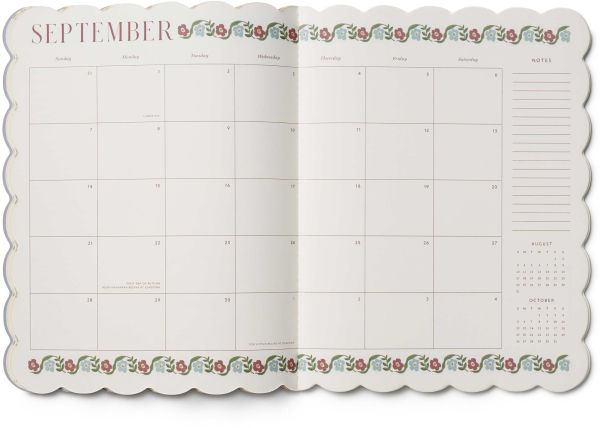 2025-2026 Delphine 12-Month Academic Appointment Notebook Planner