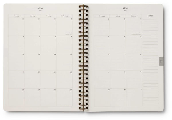 2026 Dahlia Soft Cover Spiral Planner