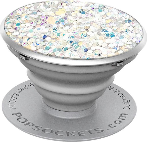 PopSockets 800327 Phone Grip & Stand - Sparkle Snow White