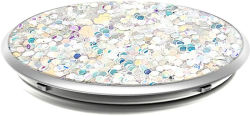 Alternative view 3 of PopSockets 800327 Phone Grip & Stand - Sparkle Snow White