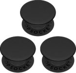 Alternative view 2 of PopSockets 800357 PopMini - Triple Black