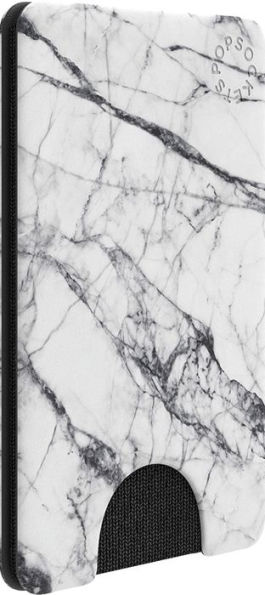 PopSockets 800860 PopWallet - White Marble