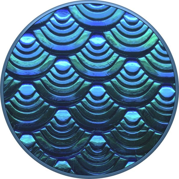 PopSockets 801252 PopGrip Premium - Iridescent Mermaid Wave