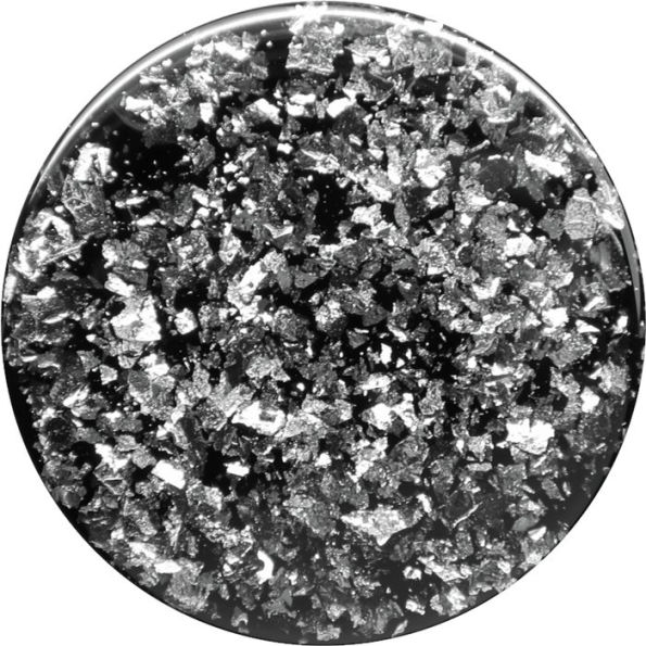PopSockets 801594 PopGrip - Foil Confetti Silver