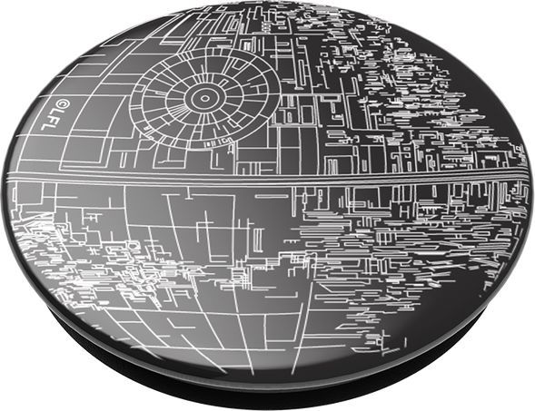 PopSockets PopGrip STWR Death Star Alum