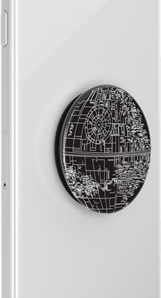 PopSockets PopGrip STWR Death Star Alum