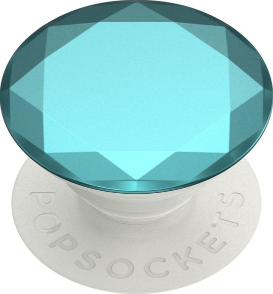 PopSockets PopGrip Metallic Diamond Aquarius Blue