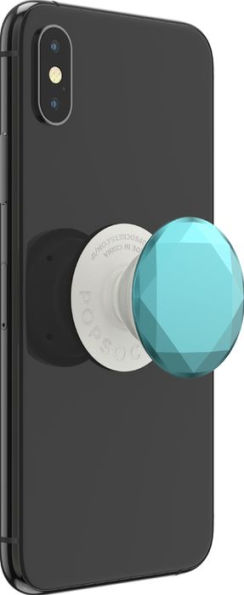 PopSockets PopGrip Metallic Diamond Aquarius Blue