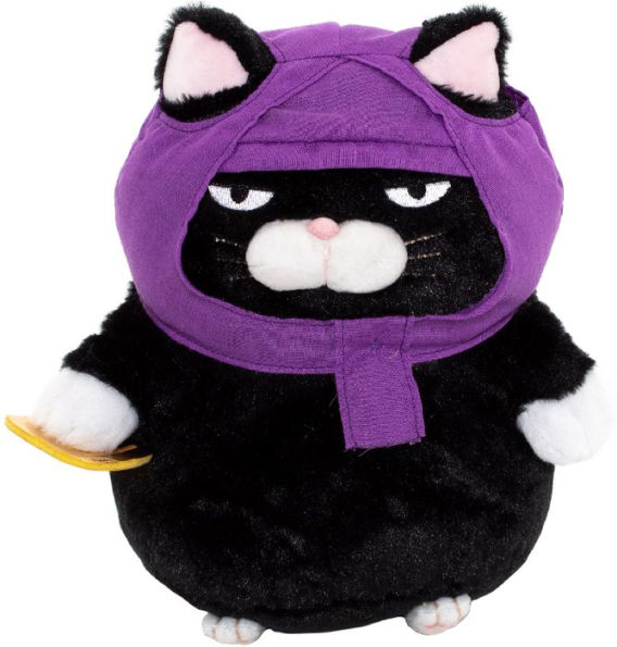 Amuse 8'' Ninja Cat Plush (Assorted; Styles Vary)