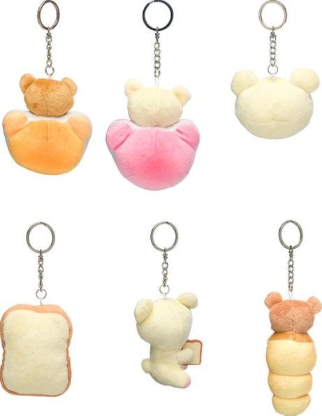 Rilakkuma Bakery Plush Keychain Blind Box