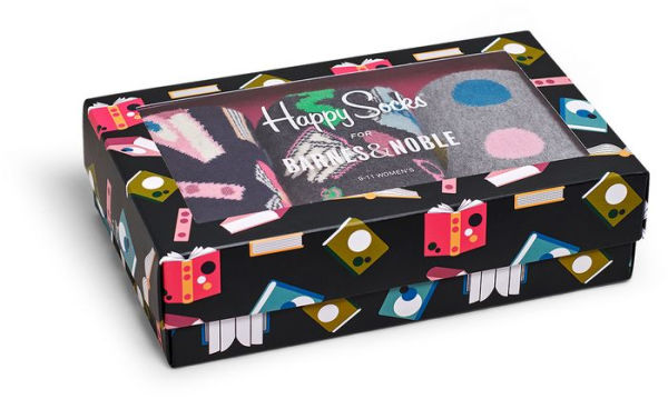 Happy Socks Ladies Book 3pk Gift Box
