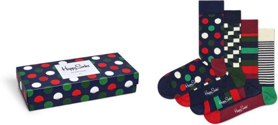 happy socks polka dot