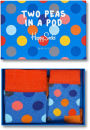 Happy Socks Dad & Baby Two Peas In A Pod Dots Gift Box
