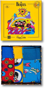 Happy Socks Men's The Beatles 50th Anniversary 3-Pack Box Set