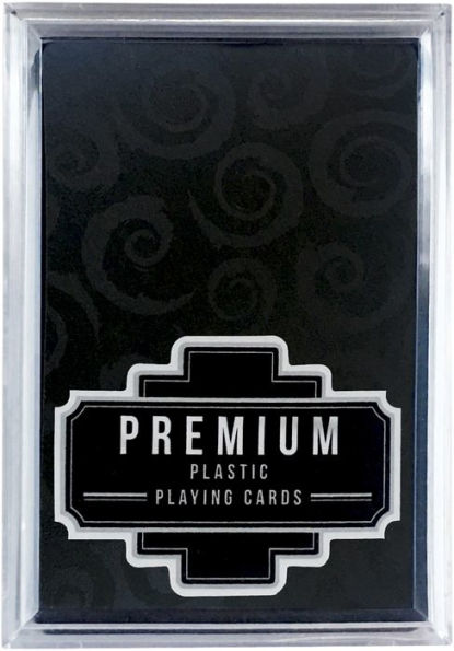 Patterned Playing Cards Black