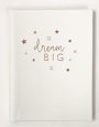 Saffiano Embossed Hidden Spiral Journal Dream Big