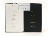 Title: Mr. & Mrs. Leatherette Luggage Tag Set