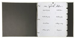 Alternative view 2 of Leatherette 3 Ring Binder Wedding Planner