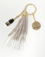 Pop The Champagne Tassel Key Chain