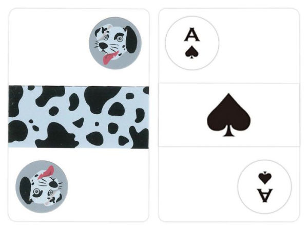 Transparent Dog Playing Cards