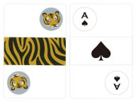 Title: Transparent Tiger Playing Cards