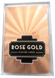 Title: Rose Gold Playing Cards