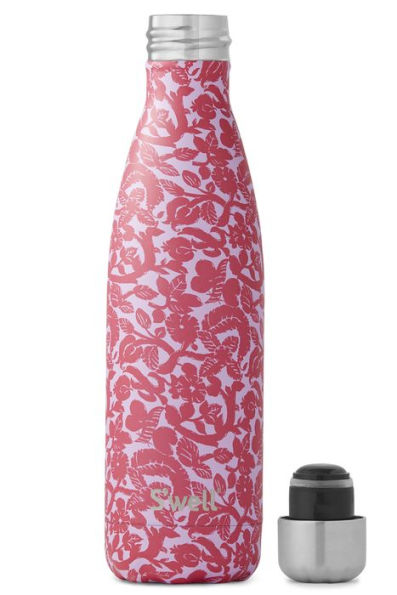 17oz S'well Rose Jaquard Bottle