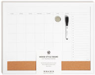 Title: U Brands 16x20 White Minimal Deco 3-in-1 Calendar Board