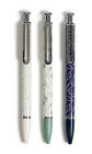 Alternative view 3 of U Brands The Monterey Ballpoint Pens, Medium Point, 1.0mm, Arid Ivy Colors, Black Ink, 3 Pack