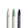 Alternative view 4 of U Brands The Monterey Ballpoint Pens, Medium Point, 1.0mm, Arid Ivy Colors, Black Ink, 3 Pack