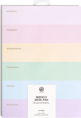 U Brands Weekly Deskpad