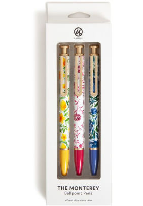 U Brands The Monterey Ballpoint Pens, Medium Point