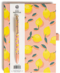 Title: U Brands FSC 6x8 Citrus Squeeze Mini Padfolio Notebook