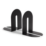 Alternative view 1 of Bent Metal Arch Bookends - Black