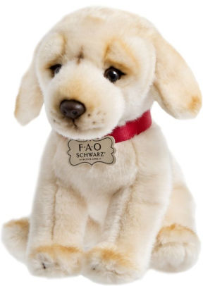 FAO Toy Plush Puppy Floppy Labrador 