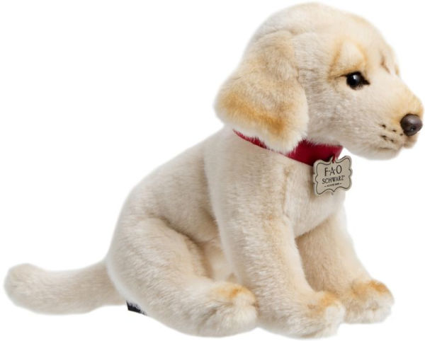FAO Toy Plush Puppy Floppy Labrador 10inch